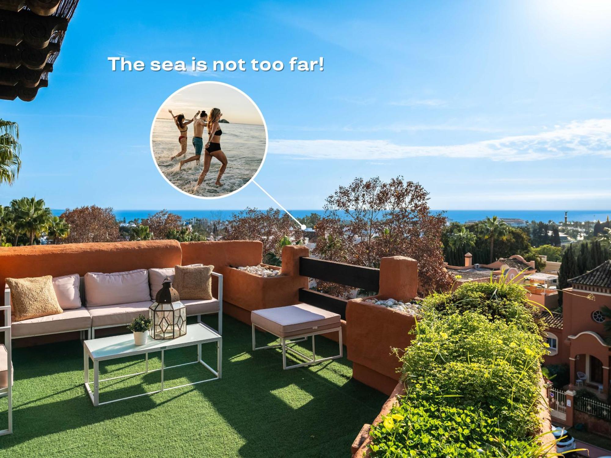 Сasa de vacaciones La Alzambra Peaceful Hideaway With Sea Views Marbella